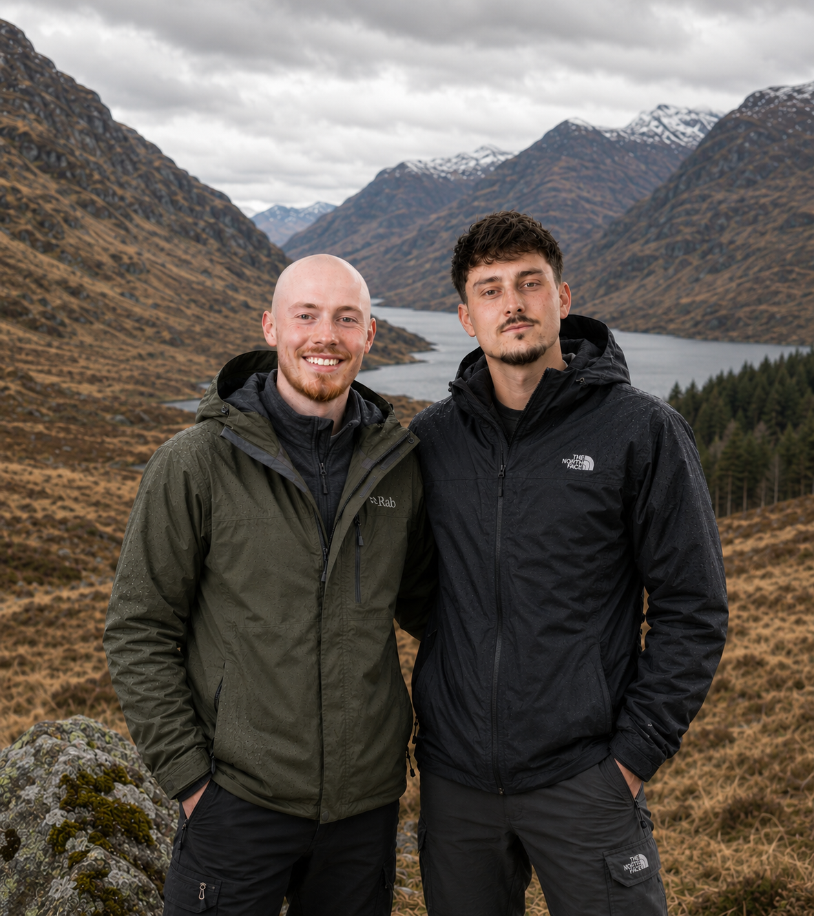 Richard Combe and Taylor Inglis — Cairnova founders, Ayrshire