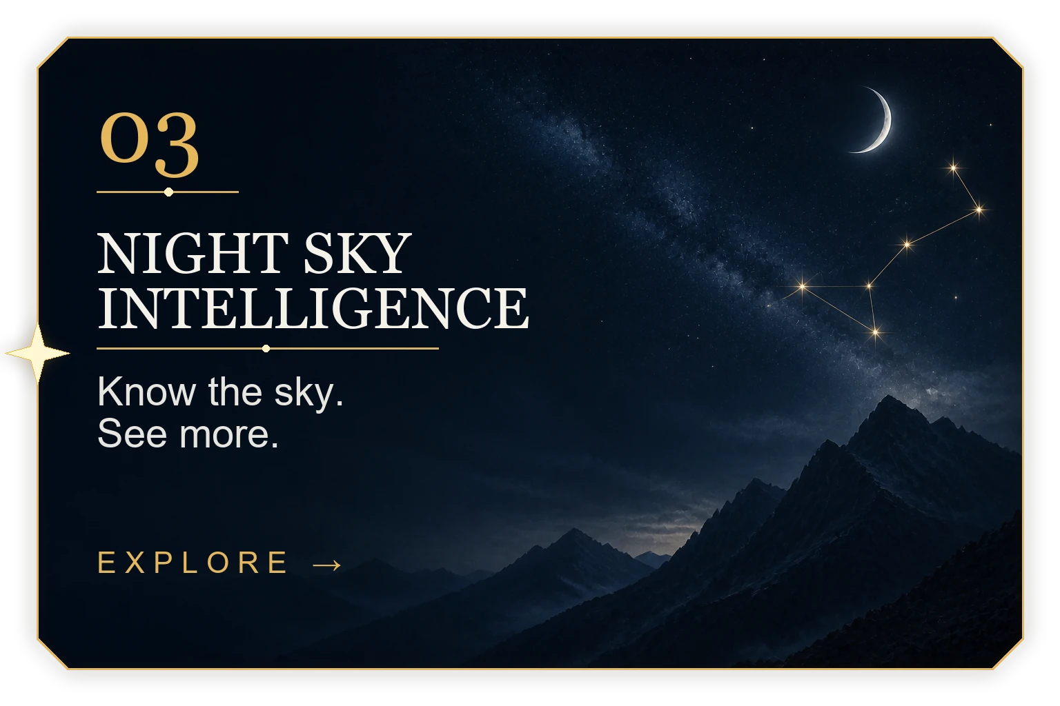 Night Sky Intelligence — Know the sky. See more.